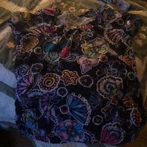 Koi scrub shirt medium